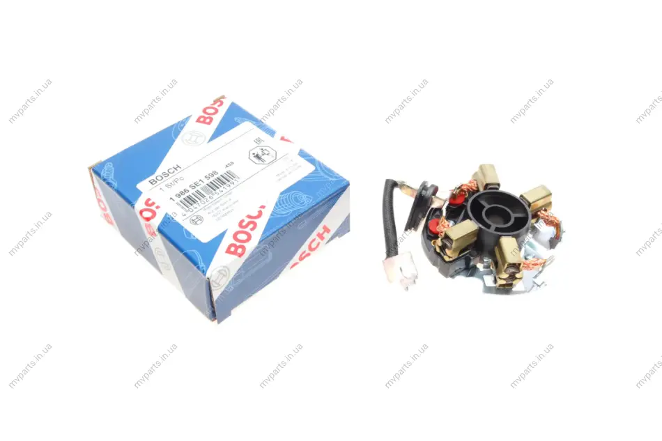 Щіткотримач стартера Seat/Skoda/VW (= 1 004 336 620) 1 986 SE1 598 BOSCH 1-986-SE1-598 (фото 1)