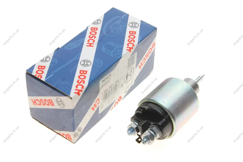 Реле стартера втягуюче (12V) Renault Laguna/Megane/Scenic 1.8/2.0 98- 1 986 SE1 749 BOSCH 1-986-SE1-749 (фото 1)