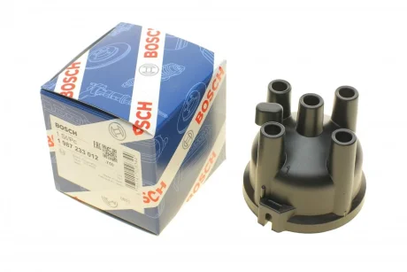 Кришка розподільника запалювання Hyundai H100/Sonata/Mitsubishi Colt/Lancer Mazda 323/626 74-97 1 987 233 012 BOSCH 1-987-233-012