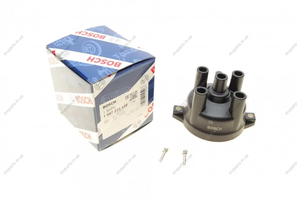 Кришка розподільника запалювання Mazda 323/626 1.3-1.8 86-93 1 987 233 118 BOSCH 1-987-233-118 (фото 1)