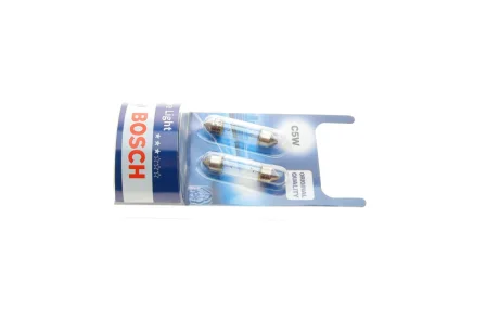 Автолампа C5W 12V 5W SV8.5-8 Pure Light (blister/К-кт 2 шт.) 1 987 301 004 BOSCH 1-987-301-004