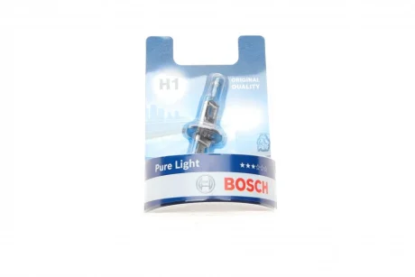 Автолампа H1 12V 55W P14.5s Pure Light 1 987 301 005 BOSCH 1-987-301-005