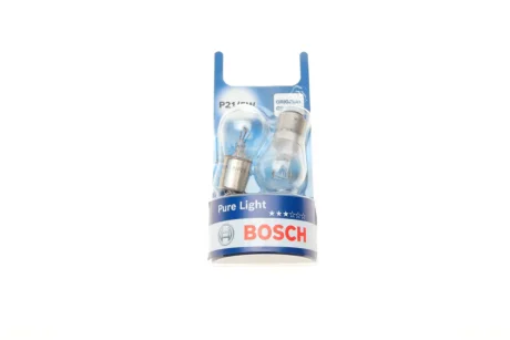 Автолампа P21/5W 12V 21/5W BAY15d Pure Light (BL) 1 987 301 016 BOSCH 1-987-301-016