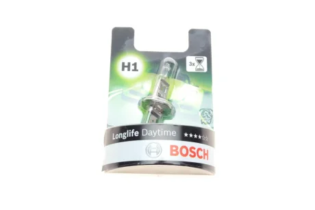 Автолампа H1 12V 55W P14.5s Longlife Daytime (галоген) 1 987 301 051 BOSCH 1-987-301-051