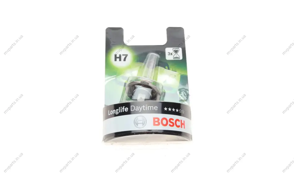 Автолампа H7 12V 55W PX26d Longlife Daytime 1 987 301 057 BOSCH 1-987-301-057 (фото 1)