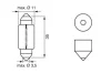 Автолампа C5W 12V 5W 1 987 301 060 BOSCH 1-987-301-060 (фото 6)