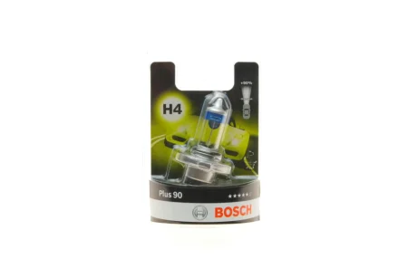 Автолампа H4 12V 60/55W P43t Plus 90% 1 987 301 077 BOSCH 1-987-301-077