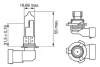 Автолампа HB3 12V 60W P20d Plus 120 Gigalight (BL/1шт) 1 987 301 131 BOSCH 1-987-301-131 (фото 5)