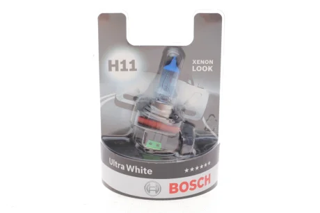 Автолампа H11 12V 55W PGJ19-2 Ultra White (BL/1шт) 1 987 301 154 BOSCH 1-987-301-154