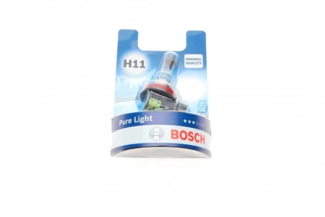 Автолампа H11 12V 55W PGJ19-2 Pure Light 1 987 301 339 BOSCH 1-987-301-339