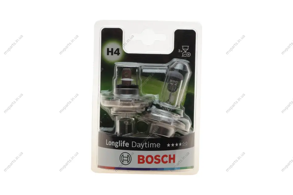 Автолампа H4 12V 60/55W P43t Longlife Daytime DBL 1 987 301 415 BOSCH 1-987-301-415 (фото 1)