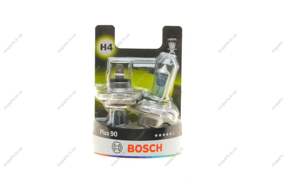 Автолампа H4 12V 60/55W P43t Plus 90% (К-кт 2 шт) BL 1 987 301 422 BOSCH 1-987-301-422 (фото 1)