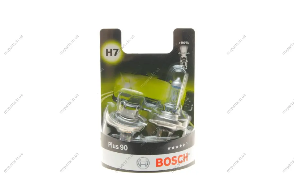 Автолампа H7 12V 55W PX26d +90% DuoBox (к-кт 2 шт) BL 1 987 301 423 BOSCH 1-987-301-423 (фото 1)