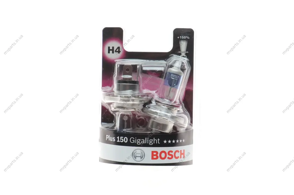Автолампа H4 12V 60/55W P43t Plus 150 Gigalight DBL 1 987 301 430 BOSCH 1-987-301-430 (фото 1)