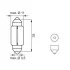 Автолампа C5W 12V 1W SV8.5-5 LED Retrofit BL (палець) К-кт 2 шт. 1 987 301 502 BOSCH 1-987-301-502 (фото 2)