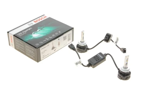 Автолампа H7 12V 30W PX26d Gigalight Twin LED (6000К) (к-кт 2 шт) 1 987 301 557 BOSCH 1-987-301-557