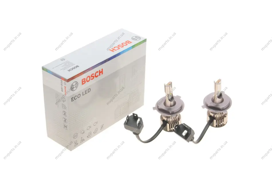 Автолампа H4 12V 24W P43t Eco LED Twin (6000К) 1 987 301 700 BOSCH 1-987-301-700 (фото 1)