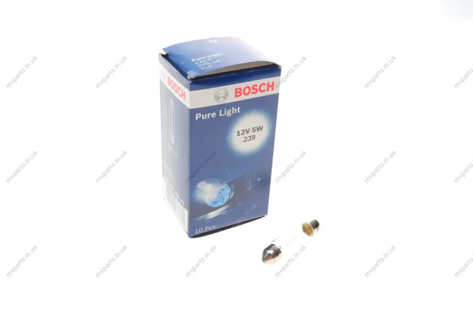 Автолампа C5W 12V 5W SV8.5-8 1 987 302 225 BOSCH 1-987-302-225 (фото 1)
