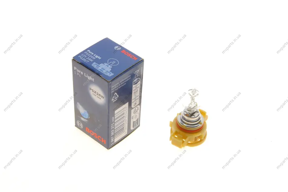 Автолампа PSX24W 12V 24W PG20/7 Pure Light WS 1 987 302 271 BOSCH 1-987-302-271 (фото 1)