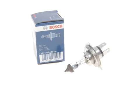 Автолампа H4 24V 75/70W P43t Standard/Halogen Bilux 1 987 302 441 BOSCH 1-987-302-441