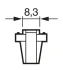 Автолампа PB3 24V 1.2W B8.3d 1 987 302 515 BOSCH 1-987-302-515 (фото 7)