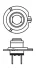 Автолампа H7 24V 70W PX26d TruckLight Maxlife (EU) 1 987 302 772 BOSCH 1-987-302-772 (фото 7)