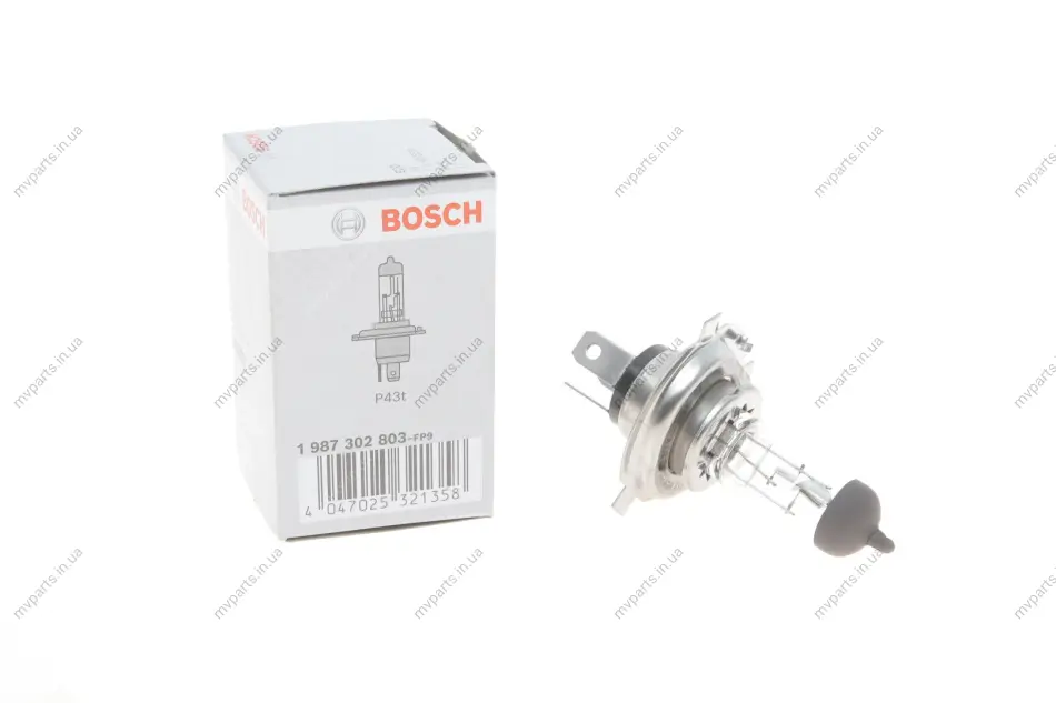 Автолампа H4 12V 60/55W P43t ECO 1 987 302 803 BOSCH 1-987-302-803 (фото 1)