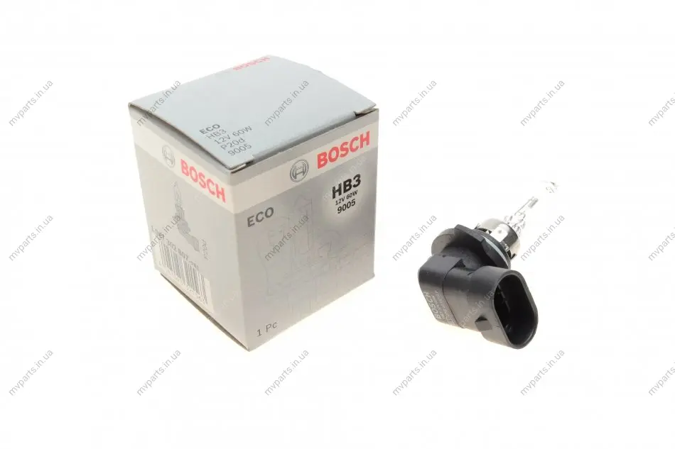 Автолампа HB3 12V 60W P20d Eco WS 1 987 302 807 BOSCH 1-987-302-807 (фото 1)