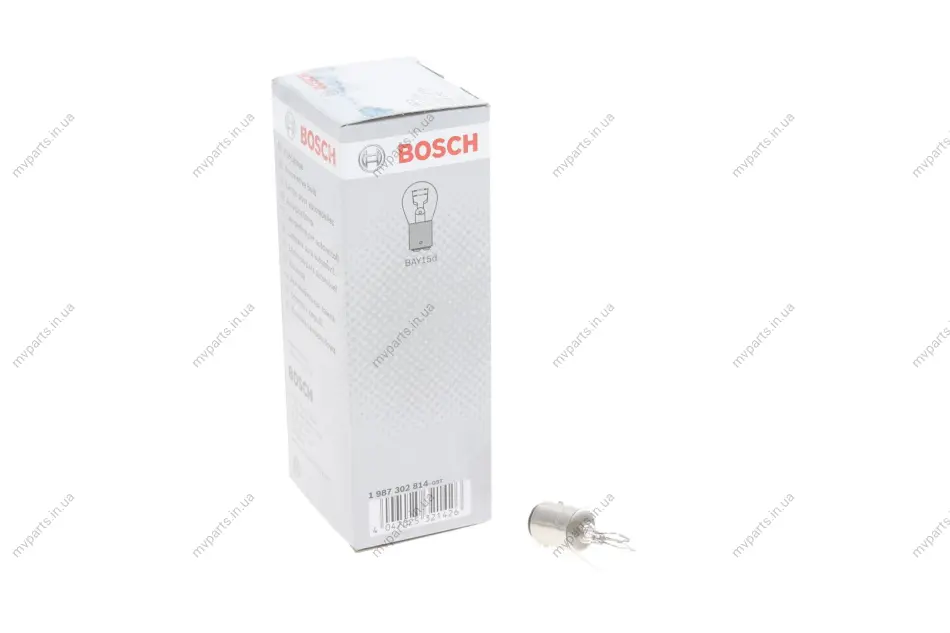 Автолампа P21/5W 12V 21/5W BAY15d Eco 1 987 302 814 BOSCH 1-987-302-814 (фото 1)