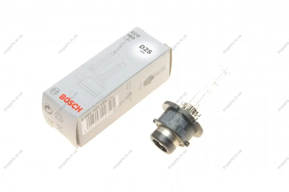 Автолампа D2S 85V 35W P32d-2 Eco HID Xenon 1 987 302 851 BOSCH 1-987-302-851 (фото 1)