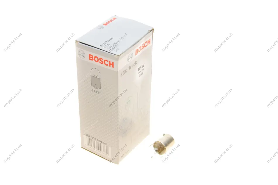 Автолампа R5W 24V 5W BA15s ECO Truck 1 987 302 868 BOSCH 1-987-302-868 (фото 1)