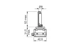 Автолампа D1S 85V 35W PK32d-2 Xenon White HID 5500K 1 987 302 909 BOSCH 1-987-302-909 (фото 5)