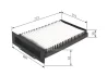 Фільтр салону Land Rover Freelander 98-06 1 987 432 210 BOSCH 1-987-432-210 (фото 5)