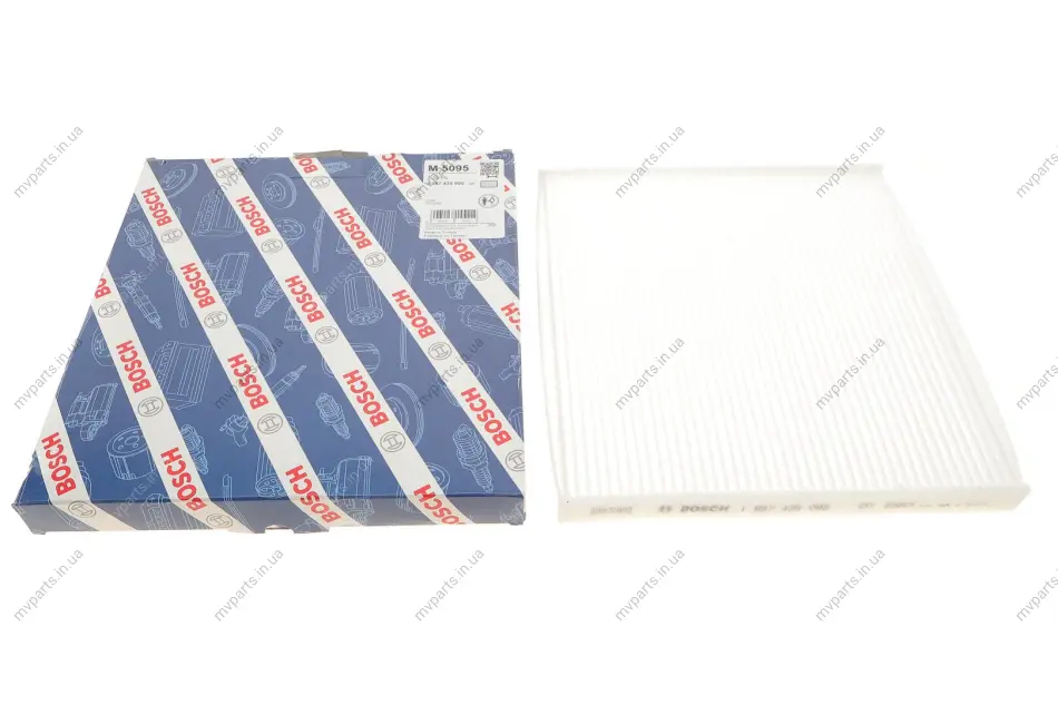 Фільтр салону Jeep Cherokee 2.0/2.2/3.2D 13- 1 987 435 095 BOSCH 1-987-435-095 (фото 1)