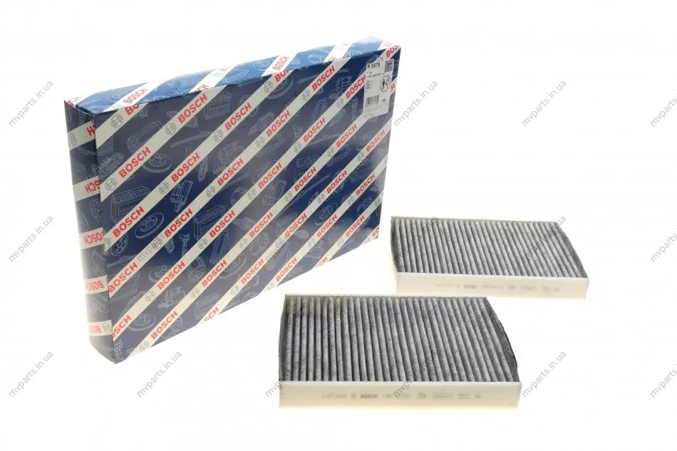 Фільтр салону BMW 5 (G30)/7(G11/G12) 15-(вугільний) (к-кт 2 шт.) 1 987 435 578 BOSCH 1-987-435-578 (фото 1)