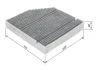 Фільтр салону MB GLE (V167)/GLS (X167) 18- (вугільний) 1 987 435 617 BOSCH 1-987-435-617 (фото 5)