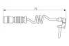 Датчик зносу гальмівних колодок MB M-class (W163) 98-05 1 987 473 057 BOSCH 1-987-473-057 (фото 4)