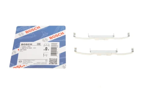Планка супорта (заднього) прижимна (к-кт) BMW 3 (E30)/5 (E28)/6 (E24) -94 1 987 474 032 BOSCH 1-987-474-032