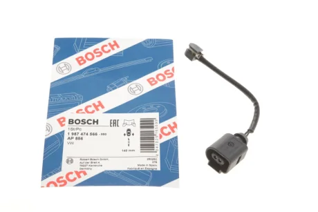 Датчик зносу гальмівних колодок (задніх) Porsche Cayenne 10- 1 987 474 566 BOSCH 1-987-474-566