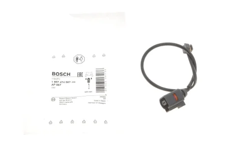 Датчик зносу гальмівних колодок VW Touareg 3.0-4.2 10- 1 987 474 567 BOSCH 1-987-474-567