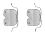 Планка супорта (переднього) прижимна (к-кт) BMW X5 (E70)/X6 (E71/E72/F16/F86) 06- 1 987 474 725 BOSCH 1-987-474-725 (фото 1)
