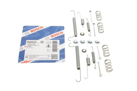 Комплект пружинок колодок ручника Opel Kadett/Combo -01 1 987 475 098 BOSCH 1-987-475-098