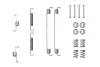 Комплект пружинок колодок ручника Renault Logan/Clio 1.2-1.9dTi 98- (Bosch) 1 987 475 294 BOSCH 1-987-475-294 (фото 1)