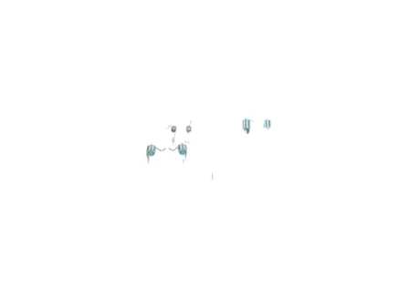 Комплект пружинок колодок ручника Land Rover Freelander 98-06 1 987 475 302 BOSCH 1-987-475-302