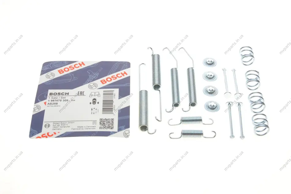 Комплект пружинок колодок ручника Mitsubishi L400/Delica 95-05 1 987 475 309 BOSCH 1-987-475-309 (фото 1)
