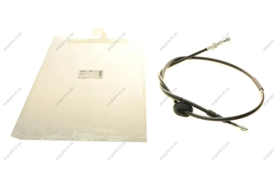 Трос ручного гальма MB E-class (W211) 02-09 1 987 477 897 BOSCH 1-987-477-897 (фото 1)