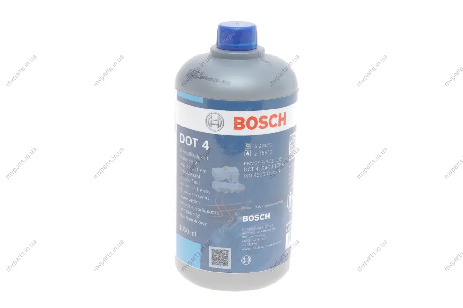 Рідина гальмівна DOT4 (1л) 1 987 479 107 BOSCH 1-987-479-107 (фото 1)