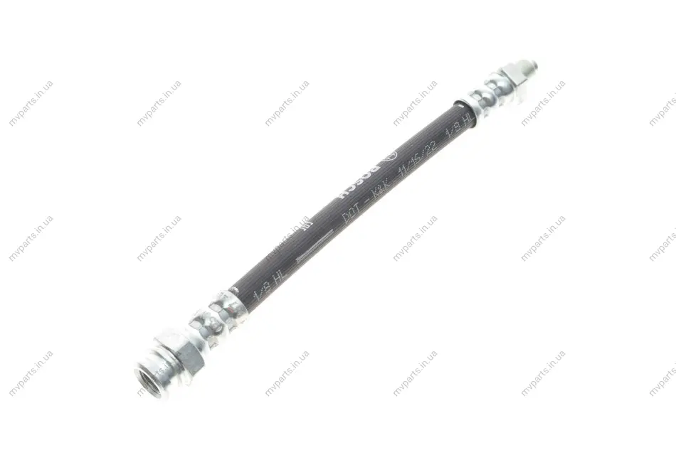 Шланг гальмівний (передній) Mitsubishi L200/Pajero 92- (168mm) 1 987 481 011 BOSCH 1-987-481-011 (фото 1)