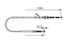 Трос ручника (задній) (L) Mitsubishi L200 96-07 (1995/1790mm) 1 987 482 068 BOSCH 1-987-482-068 (фото 1)