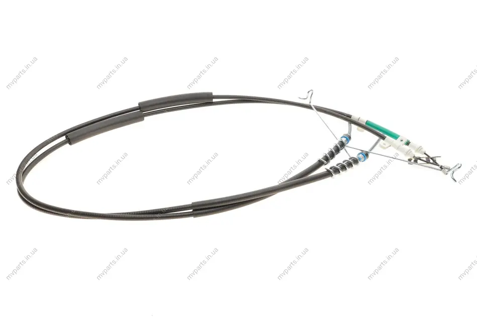 Трос ручника (задній) Ford Connect 02- (барабанні гальма) (1977/1977mm) 1 987 482 870 BOSCH 1-987-482-870 (фото 1)